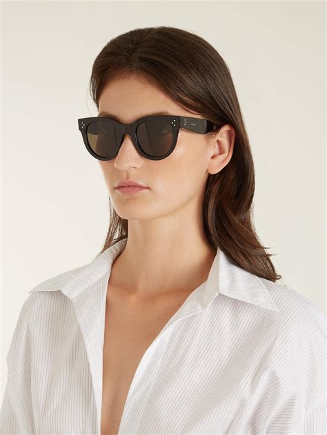 celine baby audrey sunglasses replica|celine 60mm flat top sunglasses.